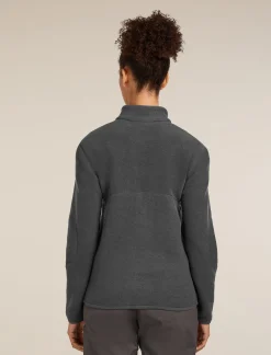 800 Classic Pile LS Zip W Obsidian