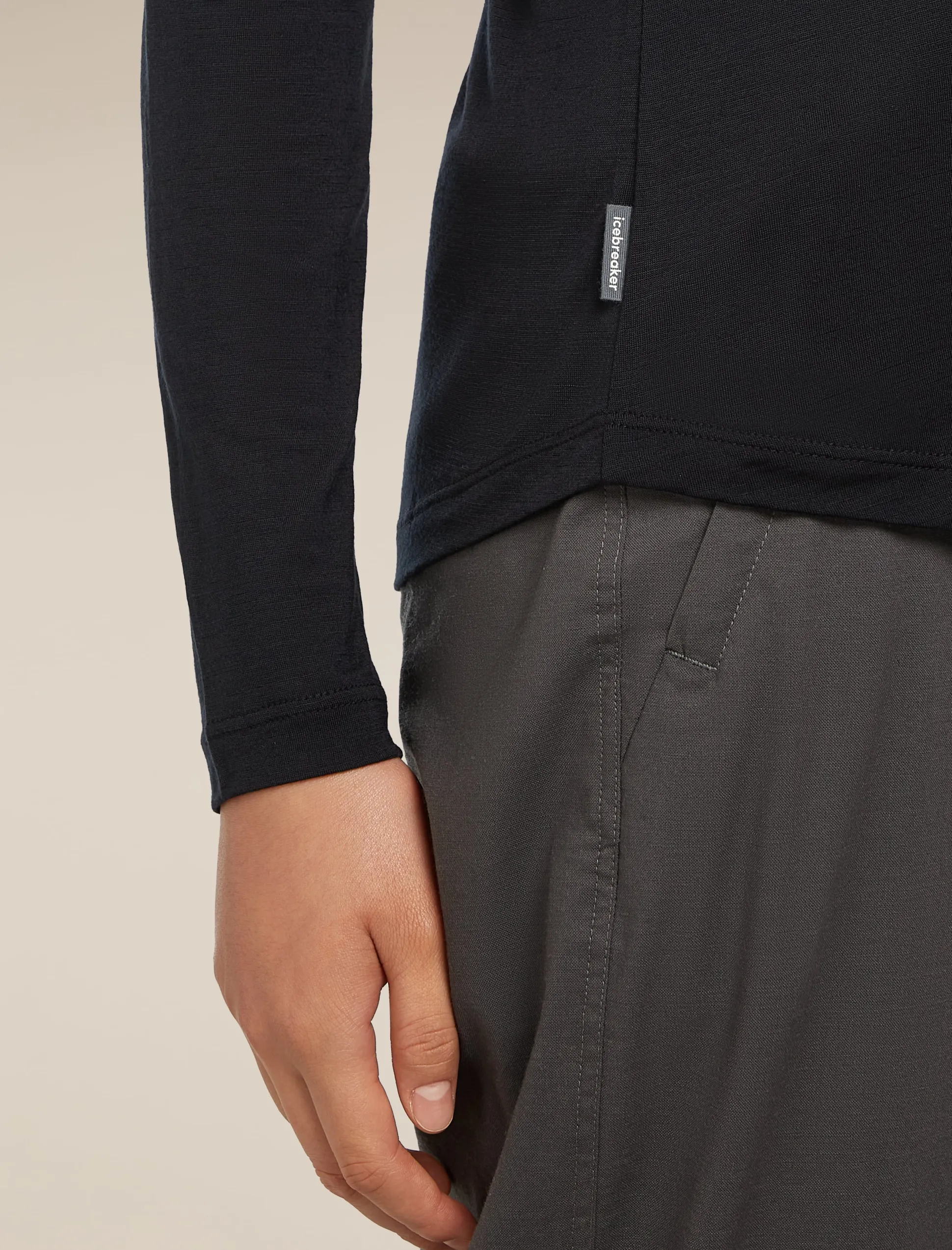 125 CoolLite Sphere LS Tee W Black