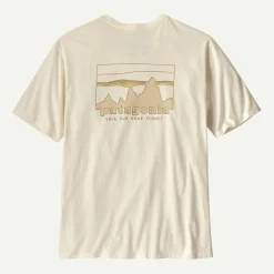 73 Skyline Organic T-Shirt - Birch White