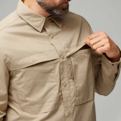 Abisko Trail Shirt LS Fossil