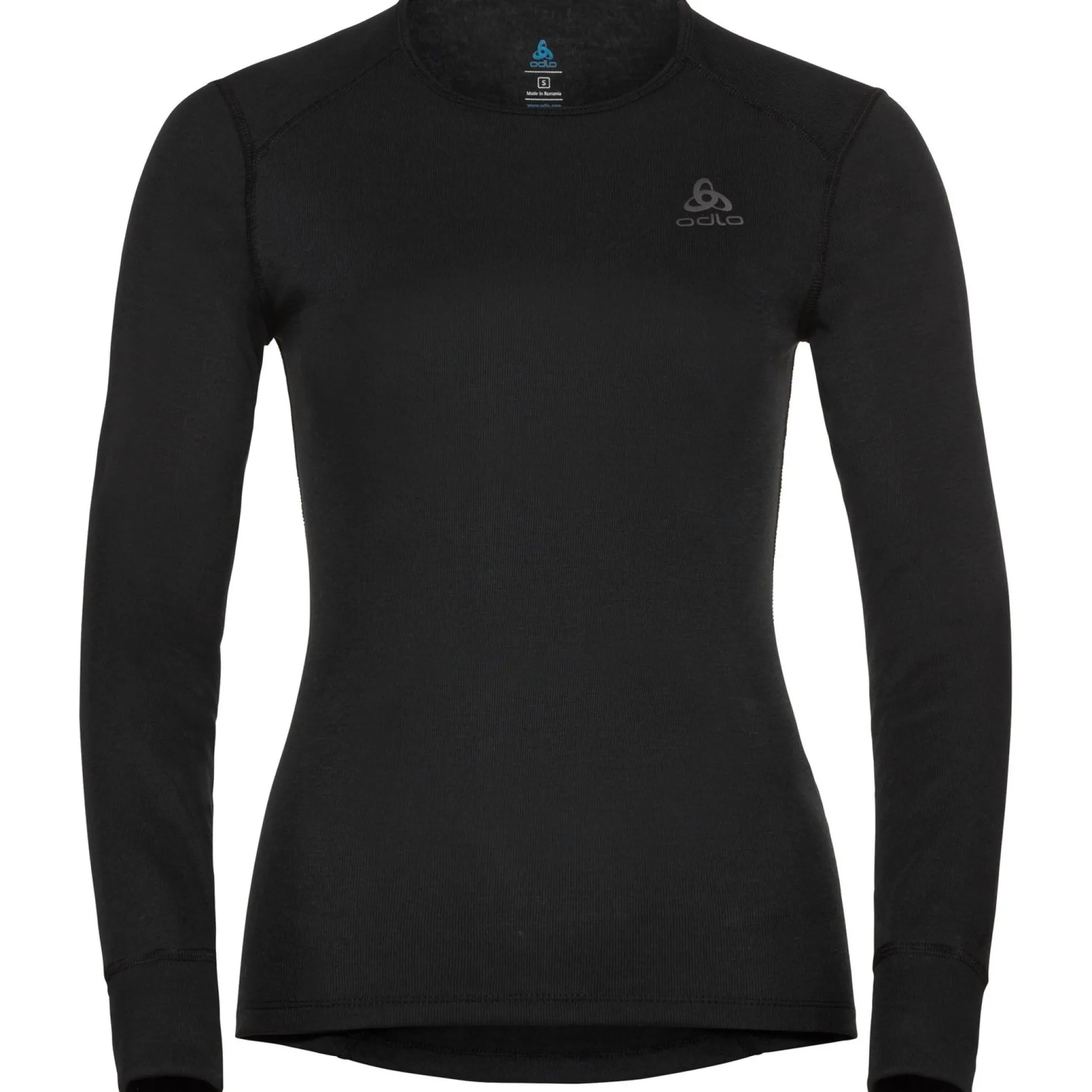 Activewarm Eco BL Topcrewneck LS-W-Blk