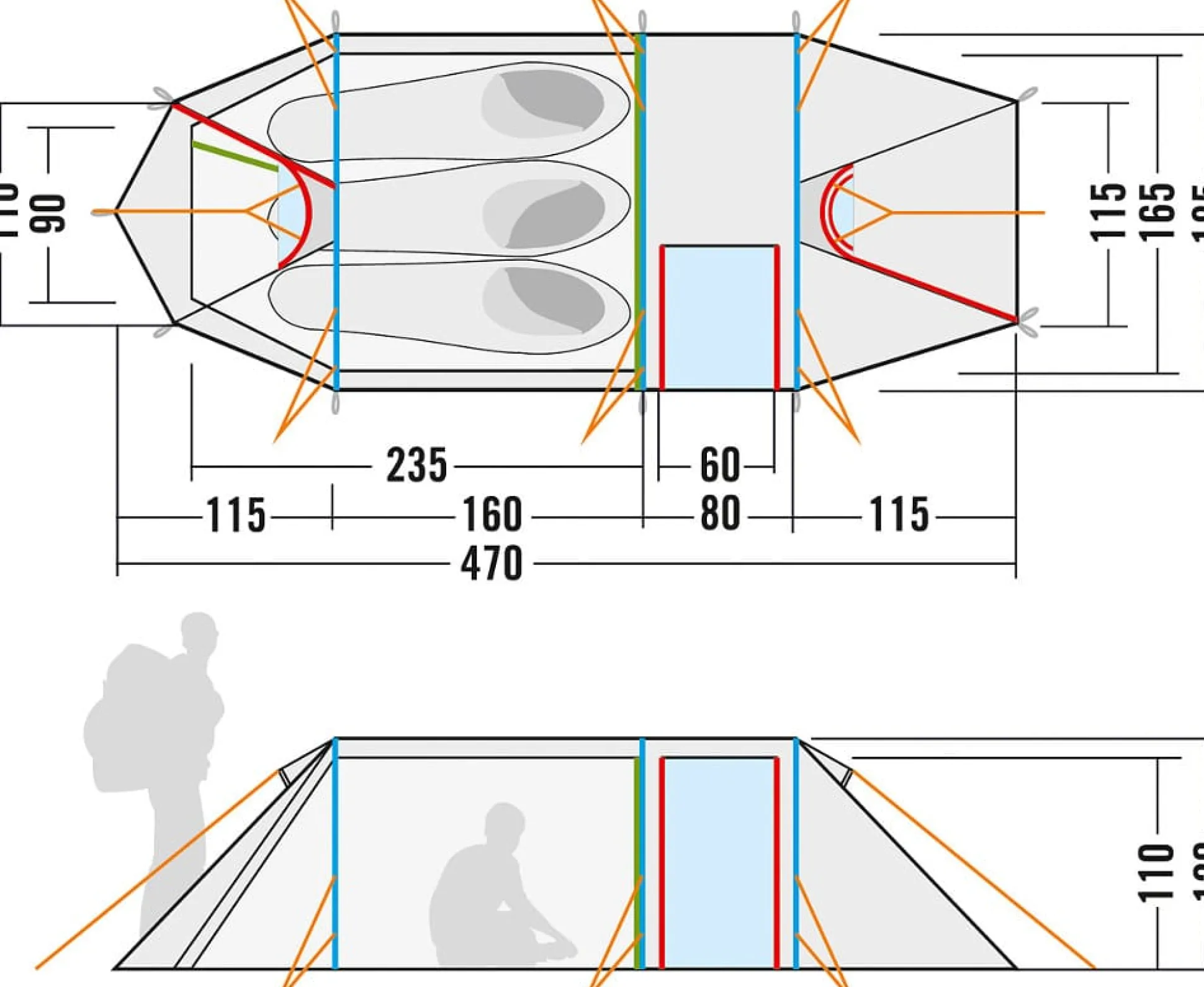 Alaska 3.235 PU - light-olive