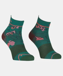 Alpine Light Quater Socks W Pacific Green