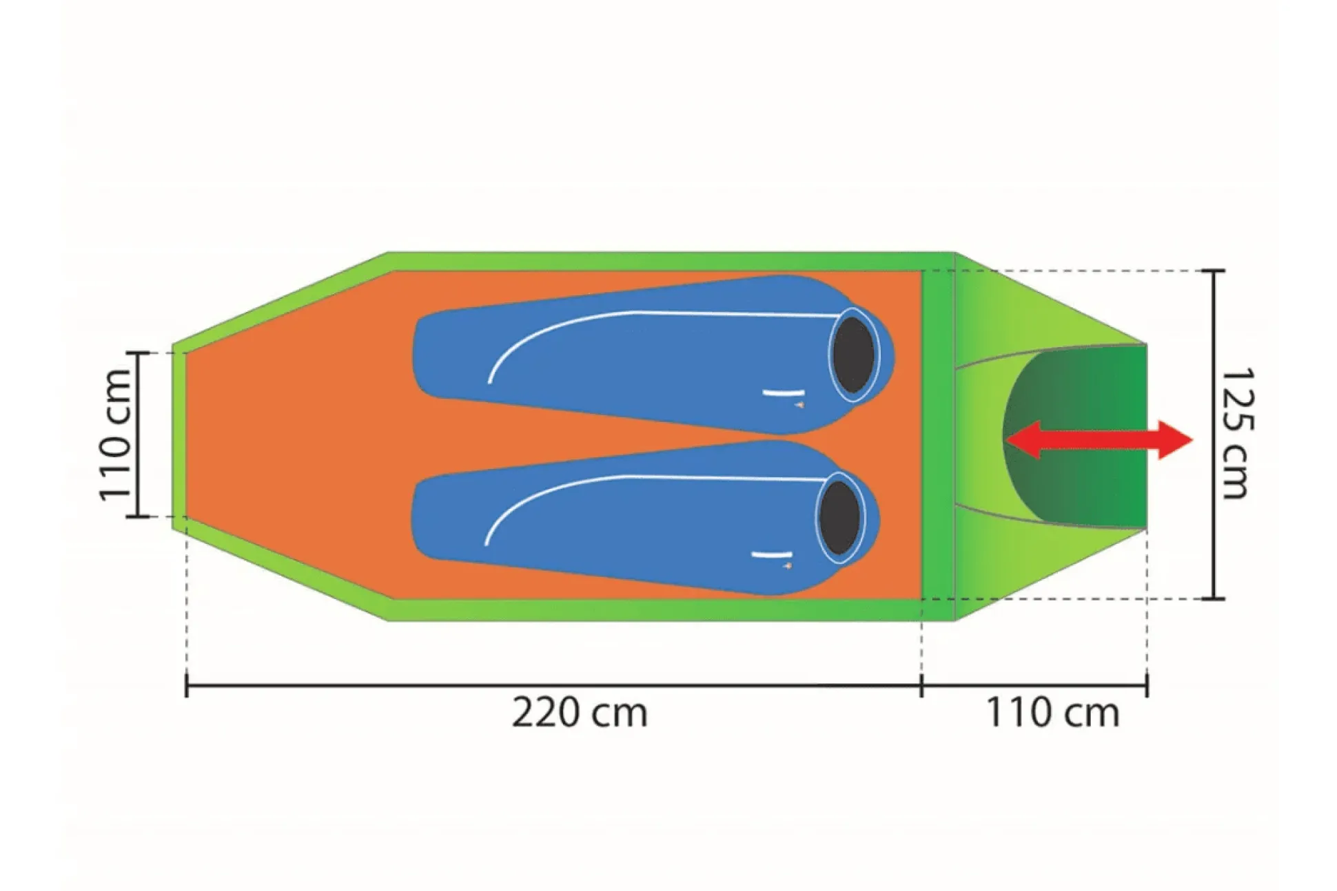Antao II light UL - forest green