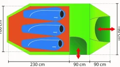 Antao III light HC - emerald green