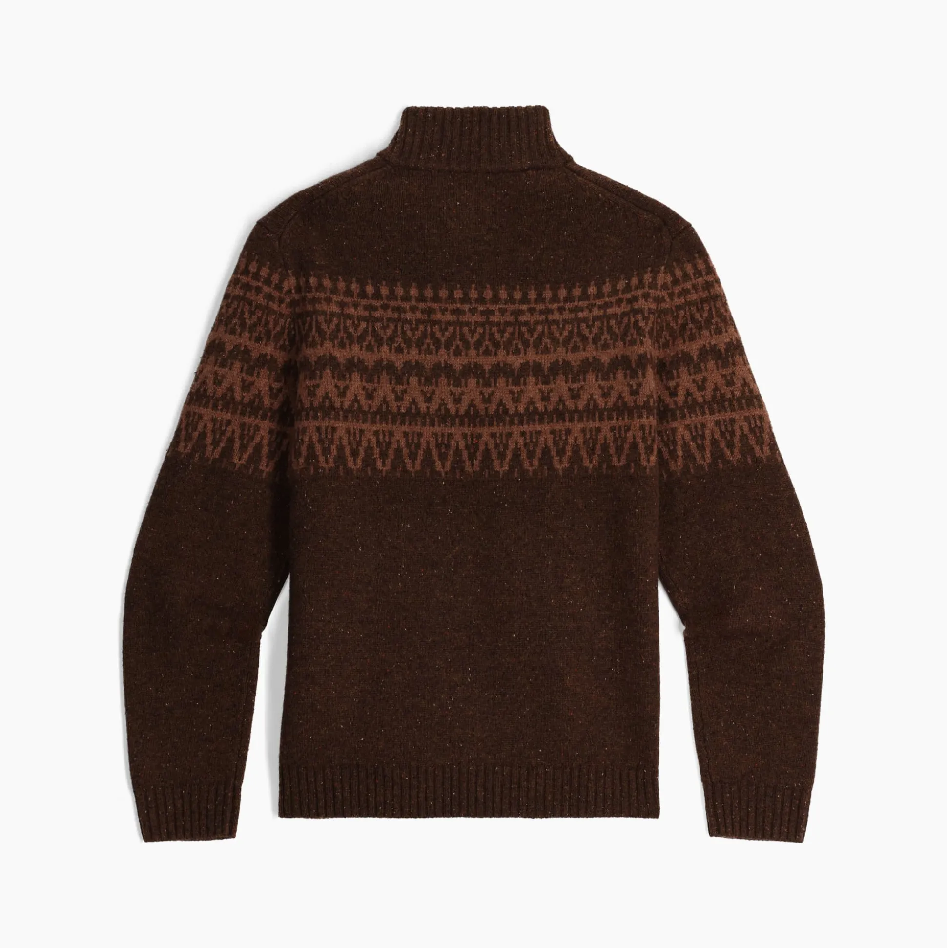 Arch Rock 1/4 Zip L/S Seal Brown