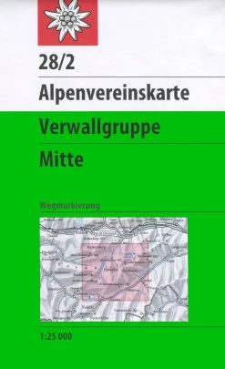 AV Karte 28/2 - Verwallgruppe, Mitte