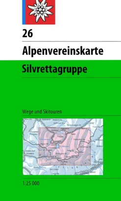 AV Karte 26 Silvrettagruppe