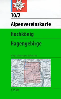 AV-Karte 10/2 - Hochkönig-Hagengebirge
