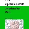 AV-Karte 31/4 - Stubaier Alpen Mitte