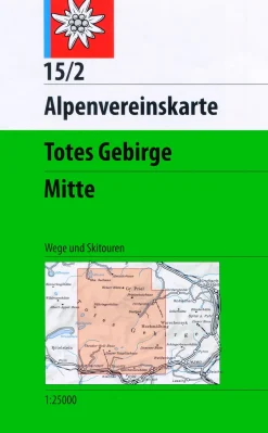 AV-Karte 15/2 - Totes Gebirge Mitte