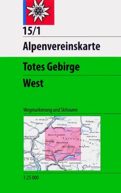 AV-Karte 15/1 - Totes Gebirge West