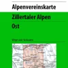 AV-Karte 35/3 - Zillertaler Alpen Ost W/S