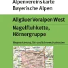 AV-Karte BY 1 - Allgäuer Voralpen West