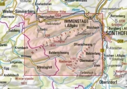 AV-Karte BY 1 - Allgäuer Voralpen West