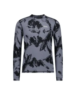 Cascade Merino LS Mountain Pixel Grey