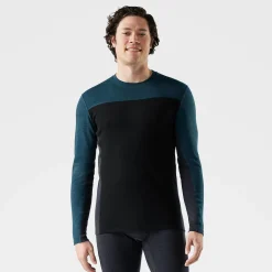 Classic Thermal Merino Base Layer Blue Black