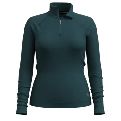 Classic Thermal Merino Base Layer W 1/4 Zip -Twilight Blue