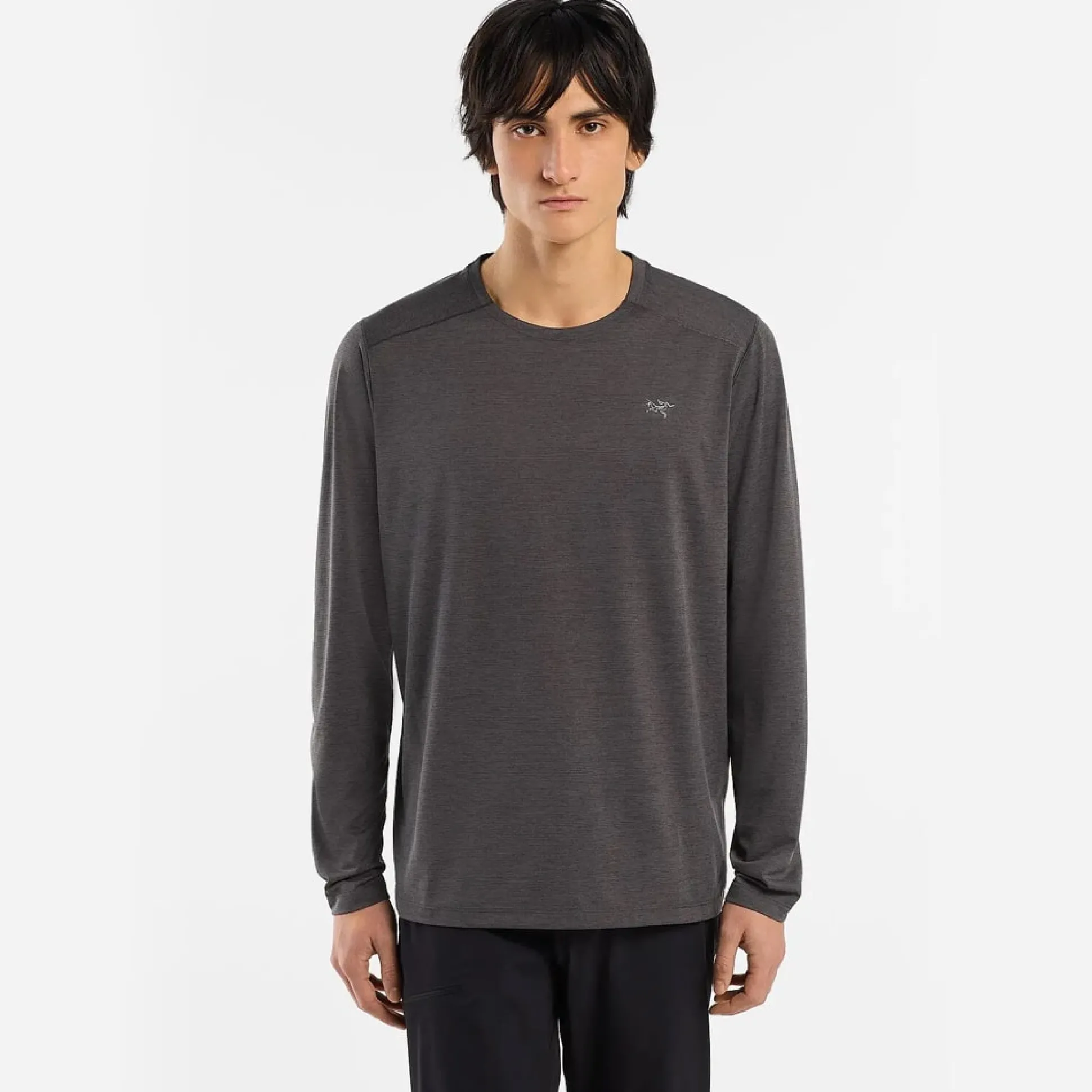 Cormac Crew LS Black Heather