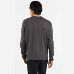 Cormac Crew LS Black Heather