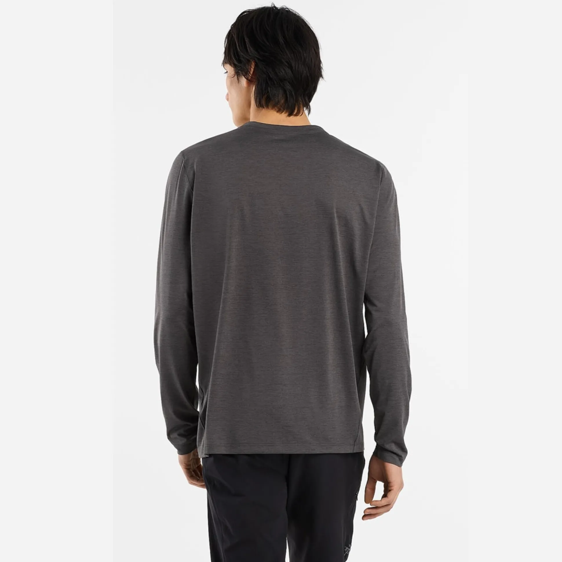 Cormac Crew LS Black Heather