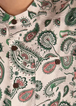 Desi Shirt - Paisley Tropics