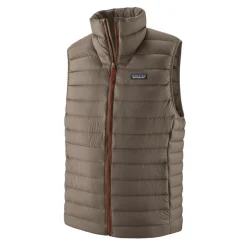 Down Sweater Vest Marlow Brown