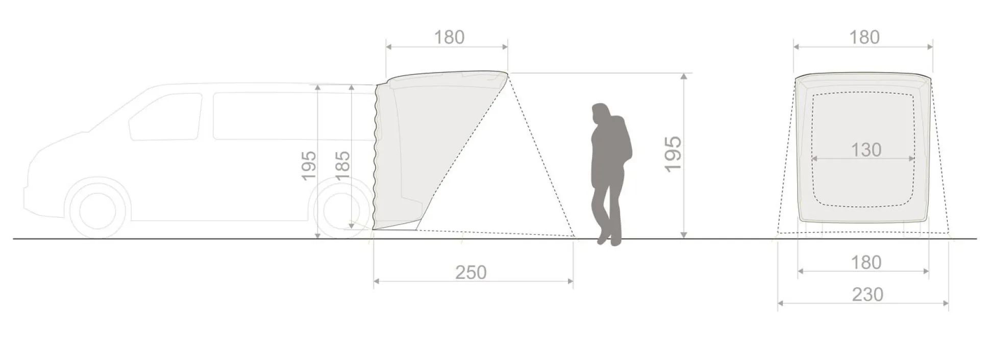 Drive Van Trunk - linen