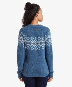Dumji Crew Sweater W Seaport