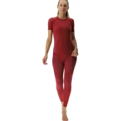 Evolutyon Woman Leggings - Red
