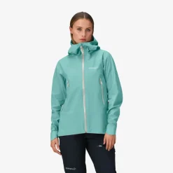 Falketind Goretex Jacket Women Malachite Green