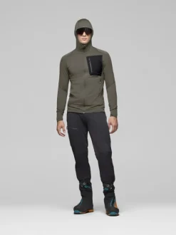 Falketind Power Grid Zip Hood Beluga