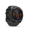 Fenix 8 51mm AMOLED Sapphire Schwarz/Carbongrau - Armband Schwarz