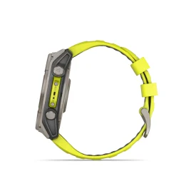 Fenix 8 51mm SOLAR Sapphire Graphit/Titanium - Armband Yellow