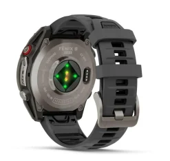 Fenix 8 Pro 47mm Sapphire, Schwarz/Titan - Silikon