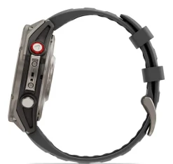 Fenix 8 Pro 47mm Sapphire, Schwarz/Titan - Silikon