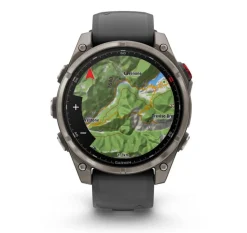 Fenix 8 Pro 47mm Sapphire, Schwarz/Titan - Silikon