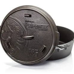 Feuertopf mit planem Boden