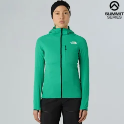 Future Fleece Full Zip Hoodie Woman Nebula Green