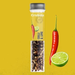 Ganze Grillen Chili Limette