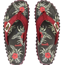 Gumbies Original W Grey Hibiscus