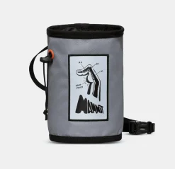 Gym Print Chalk Bag Alloy