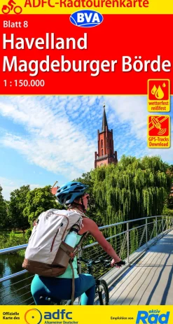 Havelland / Magdeburger Börde Fahrradkarte