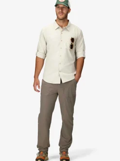 Hemd Airexchange Solarshield L/S Birch Bark