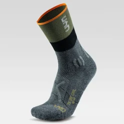 Herren Trekking One Cool Socken - Anthracite/Green