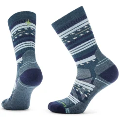 Hike Light Cushion Margarita Crew Socks Women - Deep Navy