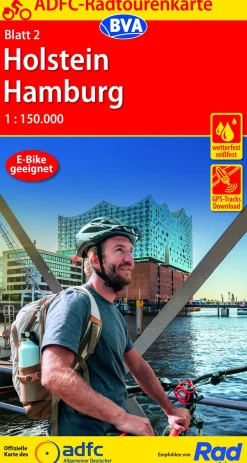 Holstein / Hamburg Fahrradkarte