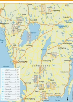Kanu Kompass Südschweden 2018