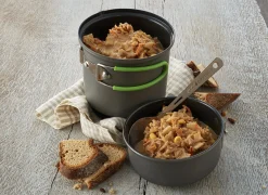 Kartoffeleintopf mit Röstzwiebeln