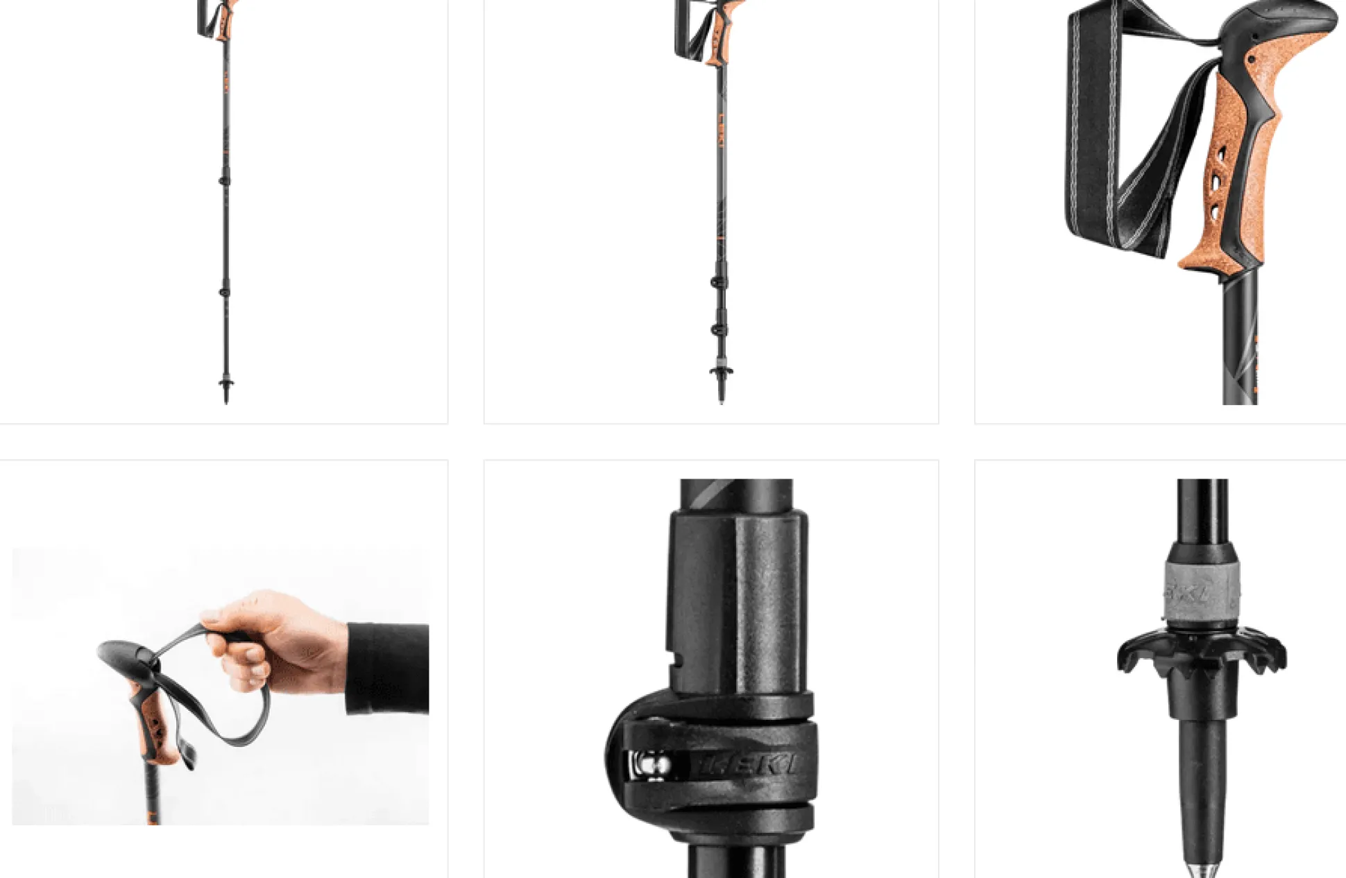 Khumbu AS - dark anthracite-orange-black